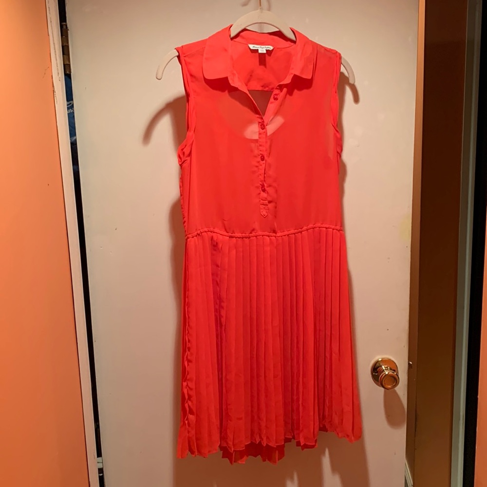 American Eagle sheer polyester dress